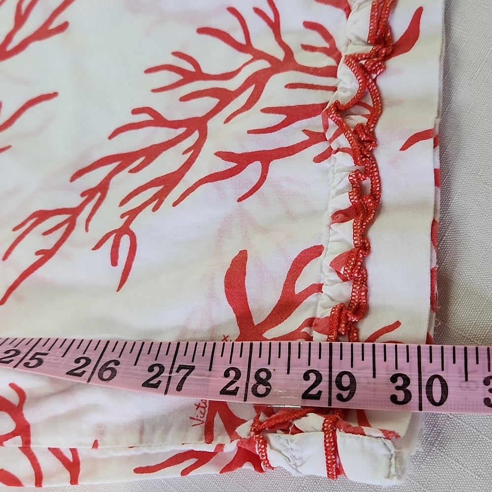 Victorias Secret White Coral Print Pajama Pants. Size S - Picture 8 of 8